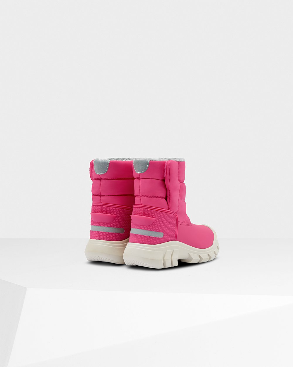 Botas De Nieve Original Little Insulated Hunter Niños - Rosas Claro - 168907XPY